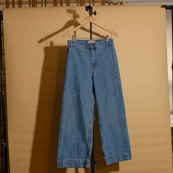 Everlane ed 02 Wide Leg Crop Jean - Picture 1 of 4